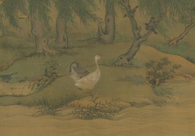 图片[3]-Birds Frolicking by Lotus Banks-China Archive